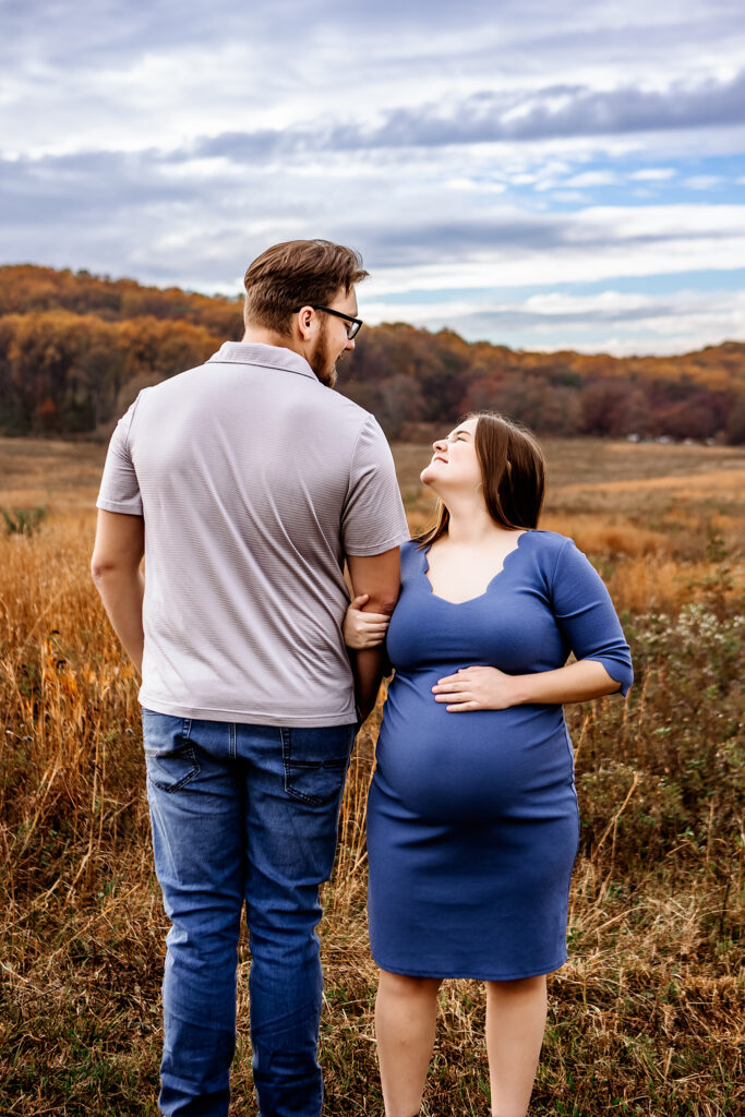 Maternity session Valley Forge National park