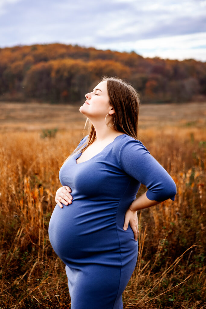 Maternity session Valley Forge National park